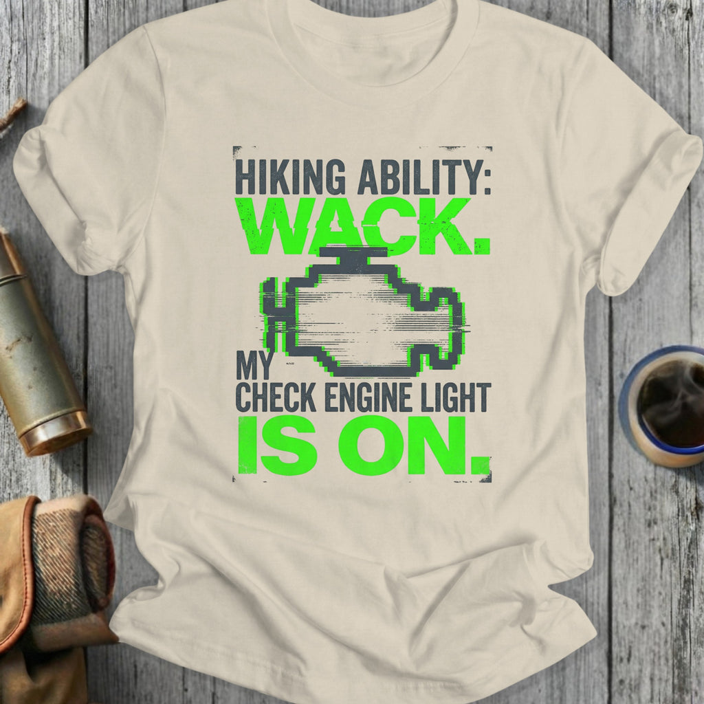 Hiking ability: Wack. My check engine light is on.