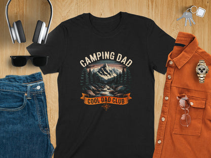 Camping Dad Cool Dad Club Graphic T-Shirt product