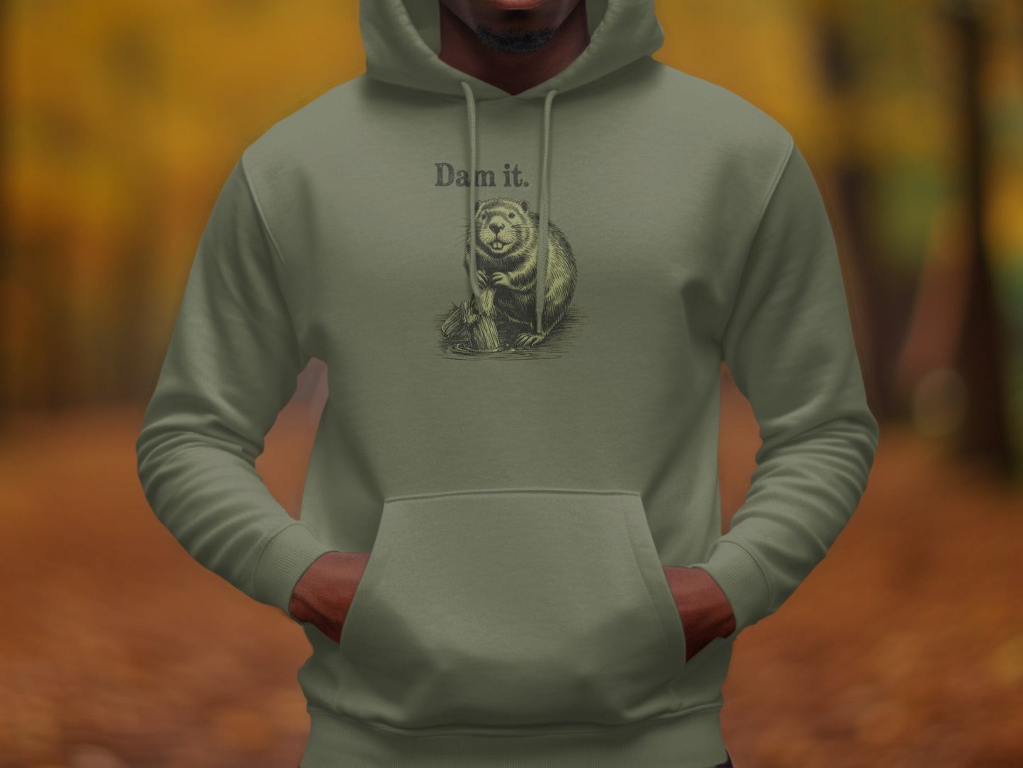 Dam It Beaver Graphic Hoodie product