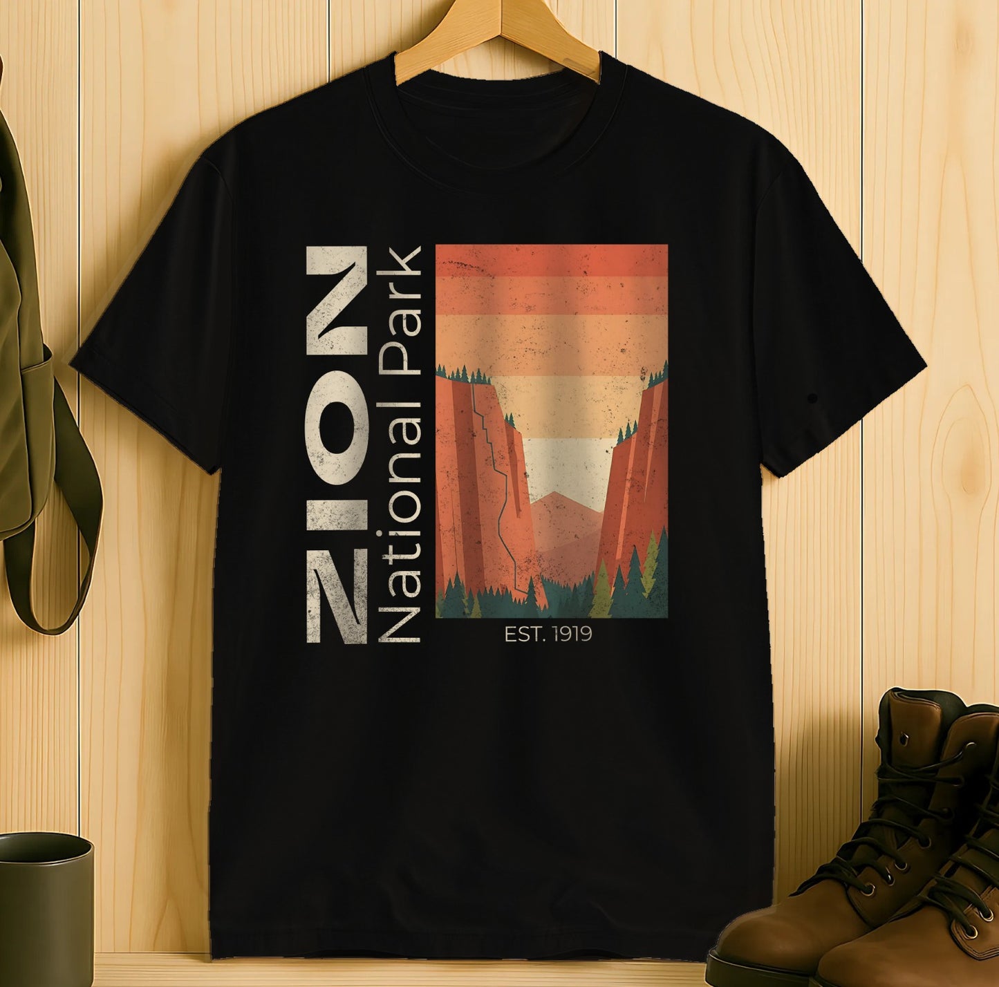 Zion National Park EST 1919 Graphic T-Shirt