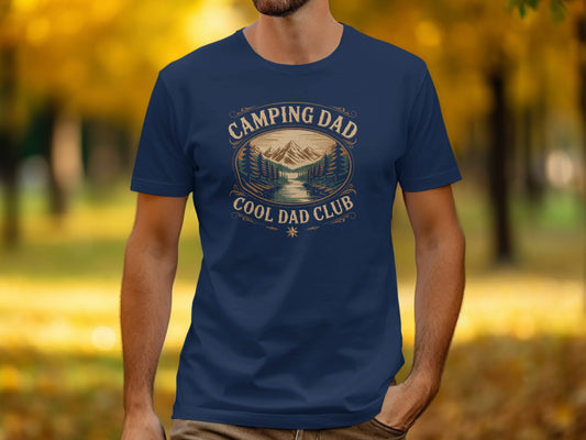 Camping Dad Cool Dad Club T-shirt product