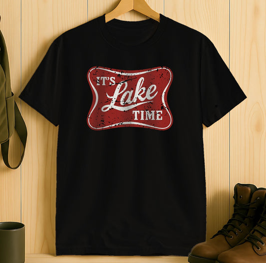 It's Lake Time Graphic T-Shirt for Outdoor Fun product