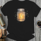 Firefly Mason Jar Glow in the Dark Graphic T-Shirt
