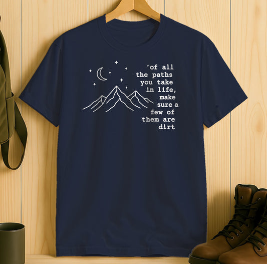 Path Quote Design Graphic T-shirt Product
