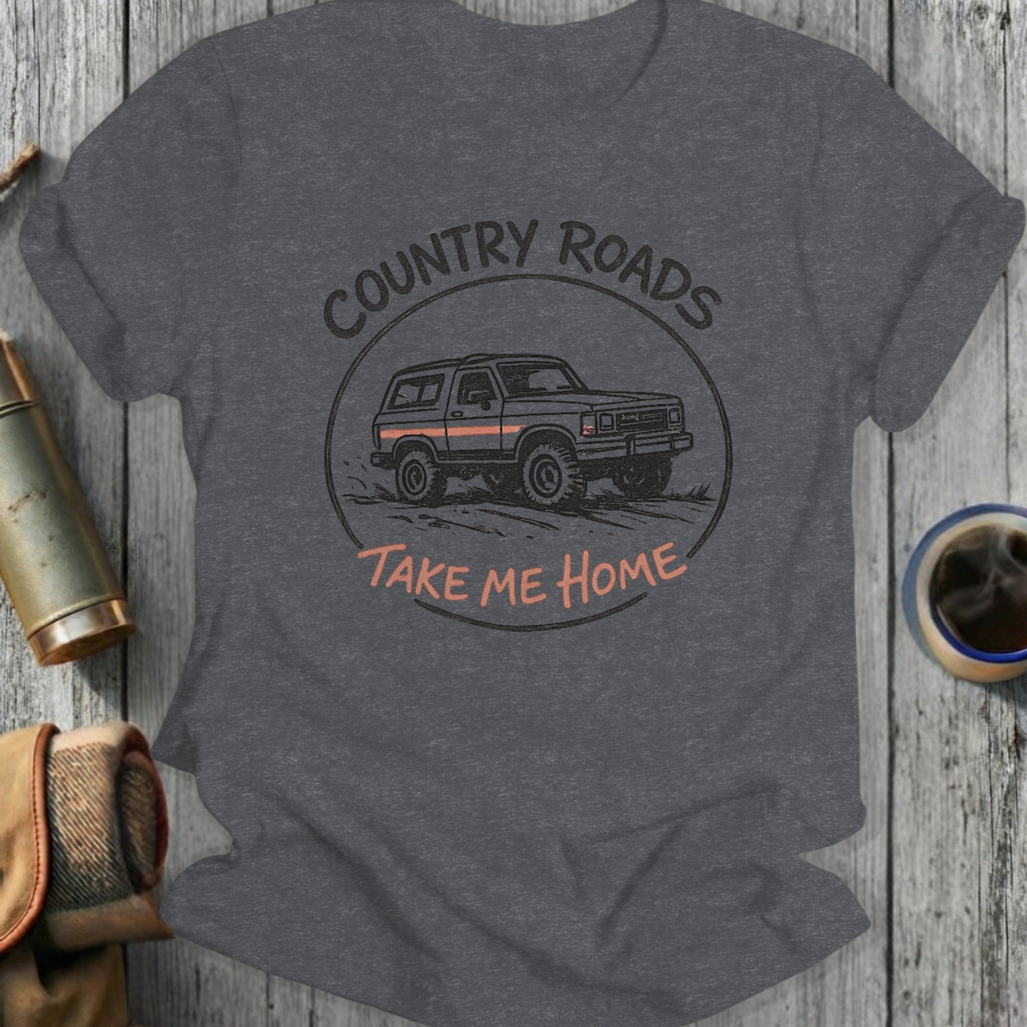 Country Roads Take Me Home Graphic Tee