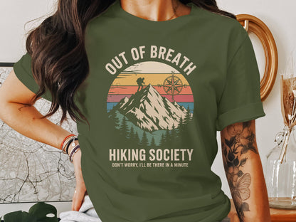 Out of Breath Hiking Society T-shirt product