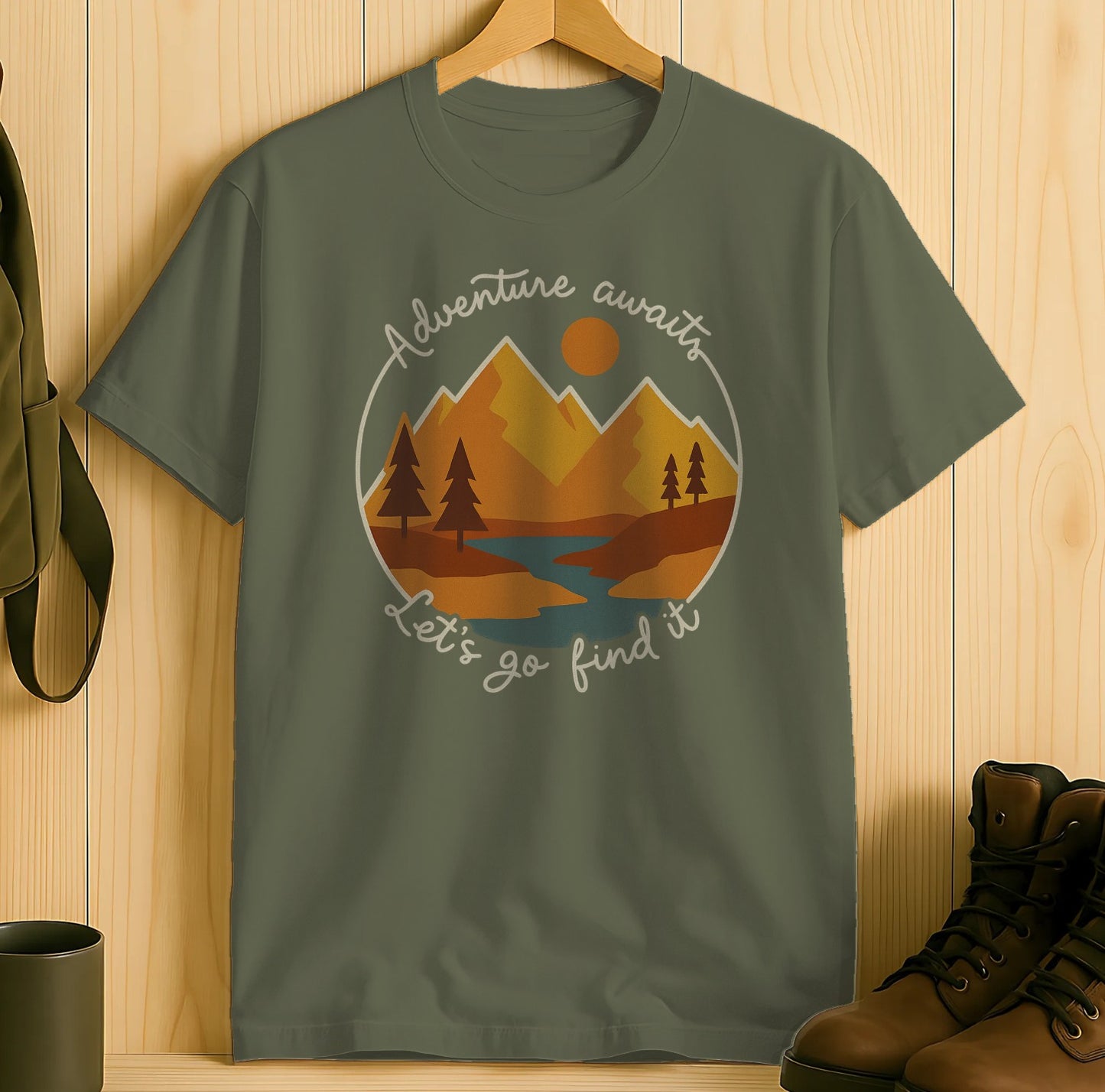 Adventure Awaits Let's Go Find It T-shirt product