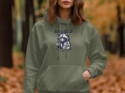 Snacks Make Me I Keer Design Hoodie product