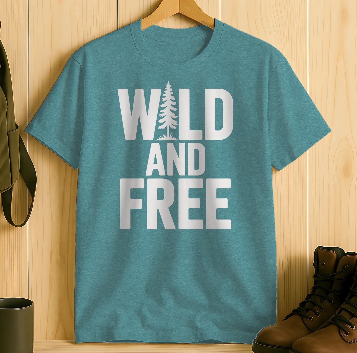 Wild and Free Graphic T-Shirt product
