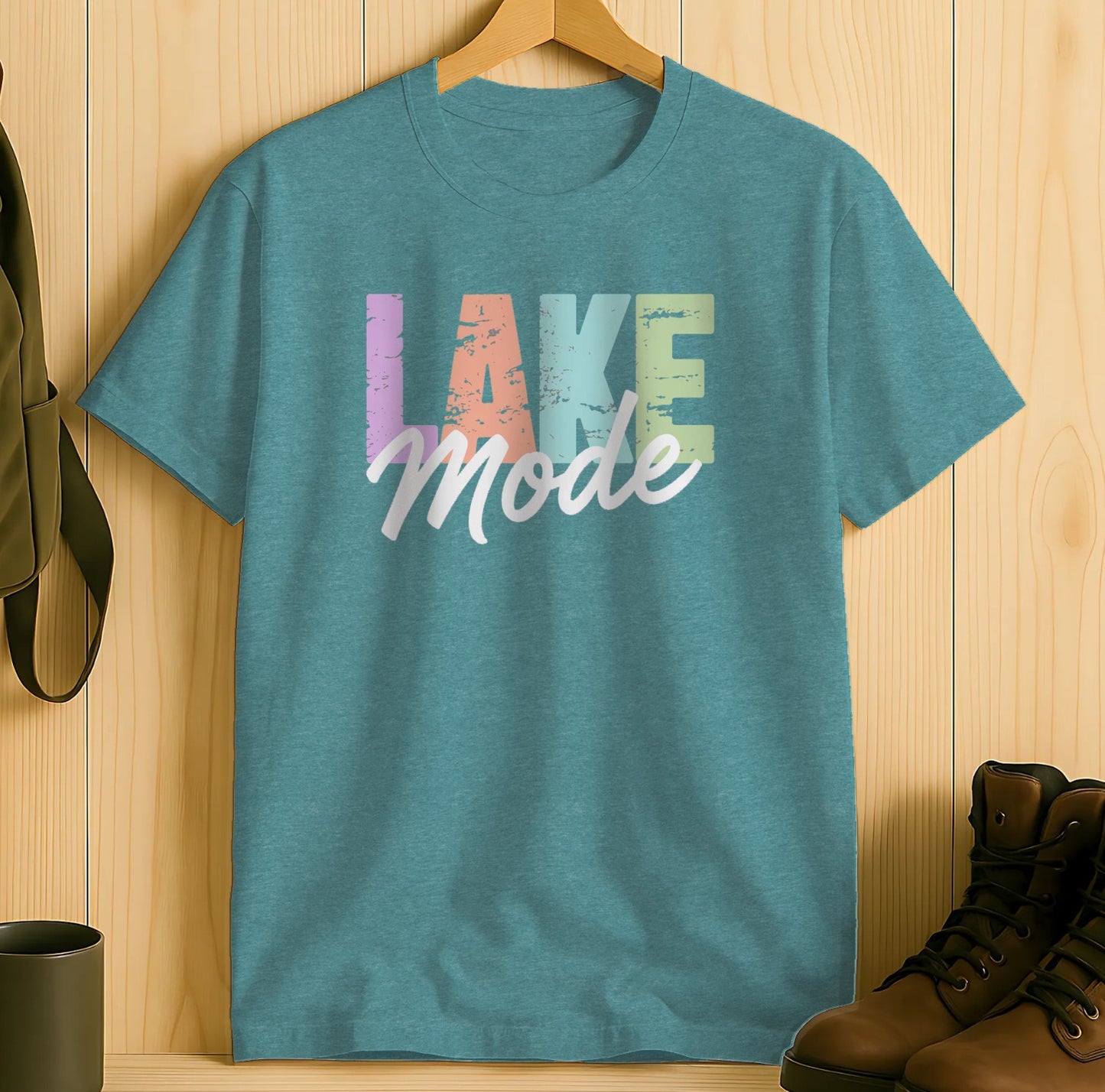 LAKE MODE Relaxing Vacation Themed T-Shirt product