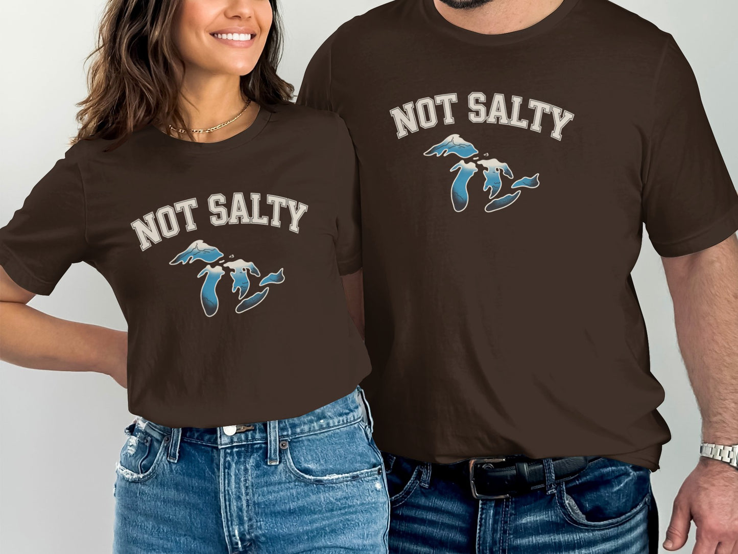 Not Salty Graphic Tees For Men And Women T-Shirt Product