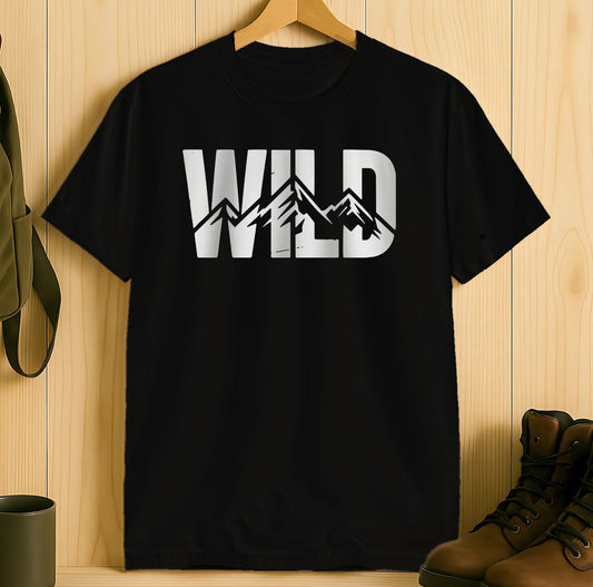 Embrace Adventure with Wild Graphic Tee Shirt Product