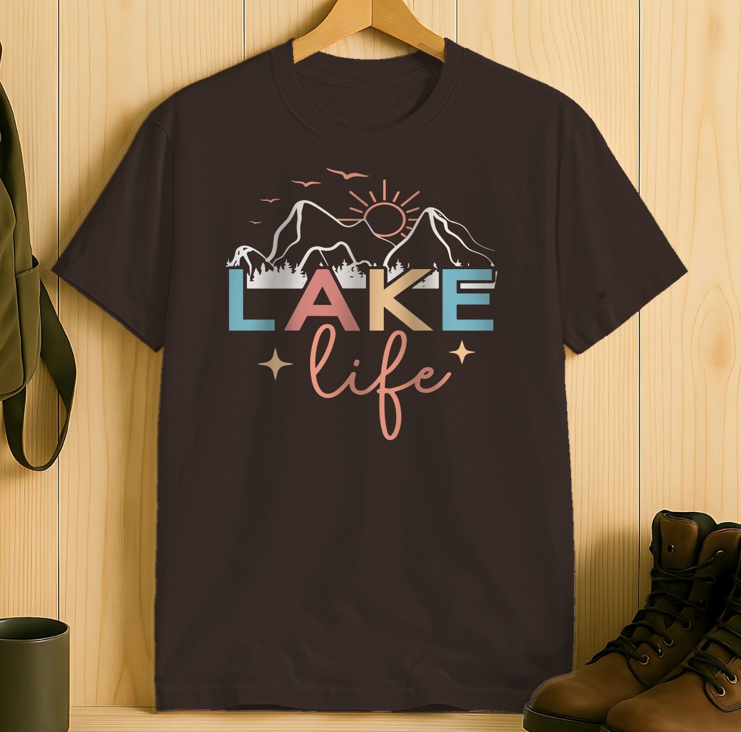 Lake Life Graphic Tee Mountain Outdoors Product