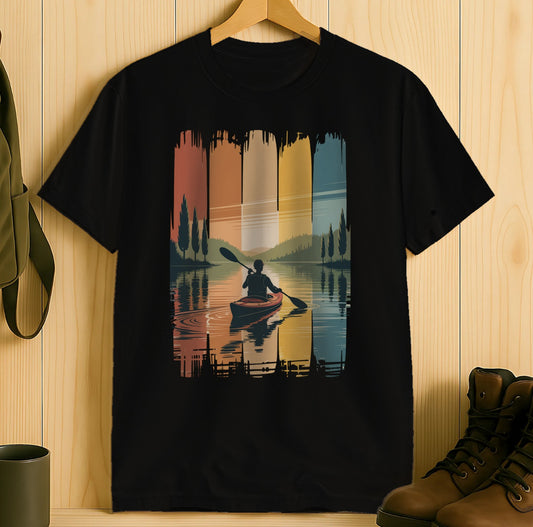 Vintage Kayaking Outdoor Adventure Unisex T-shirt product type