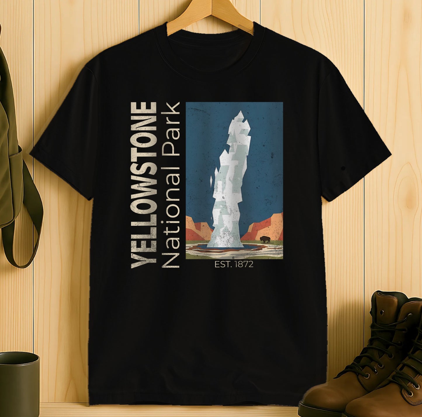 Yellowstone National Park Est 1872 Graphic Shirt