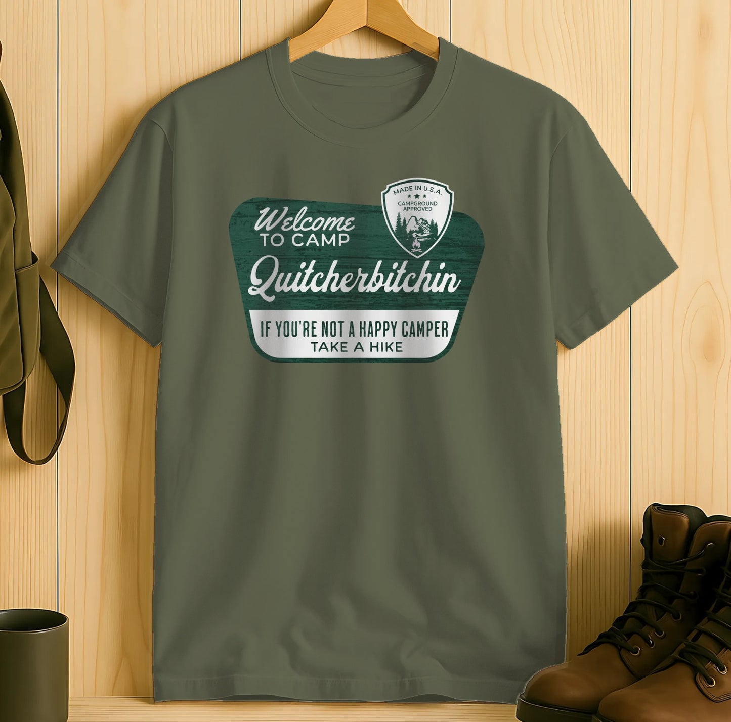 Welcome to Camp Quitcherbitchin T-shirt product