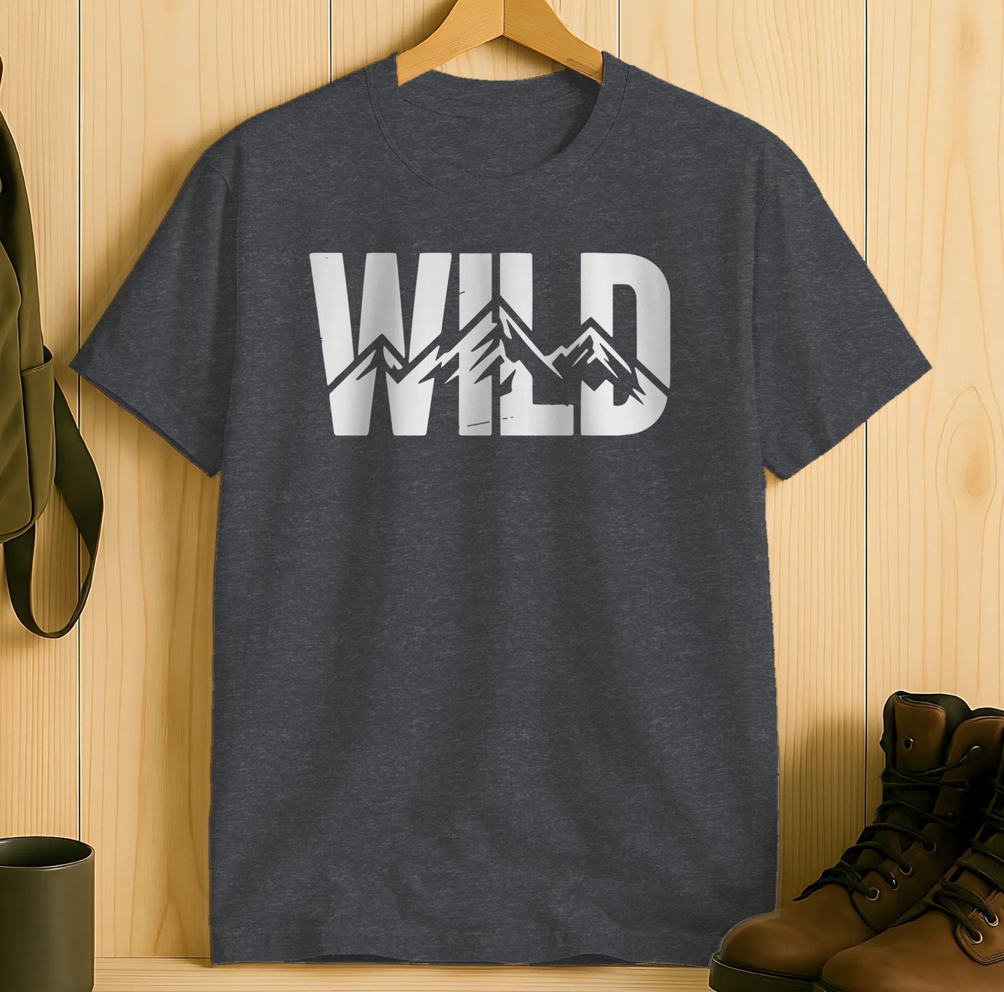 Wild Mountain Graphic Design T-Shirt product type