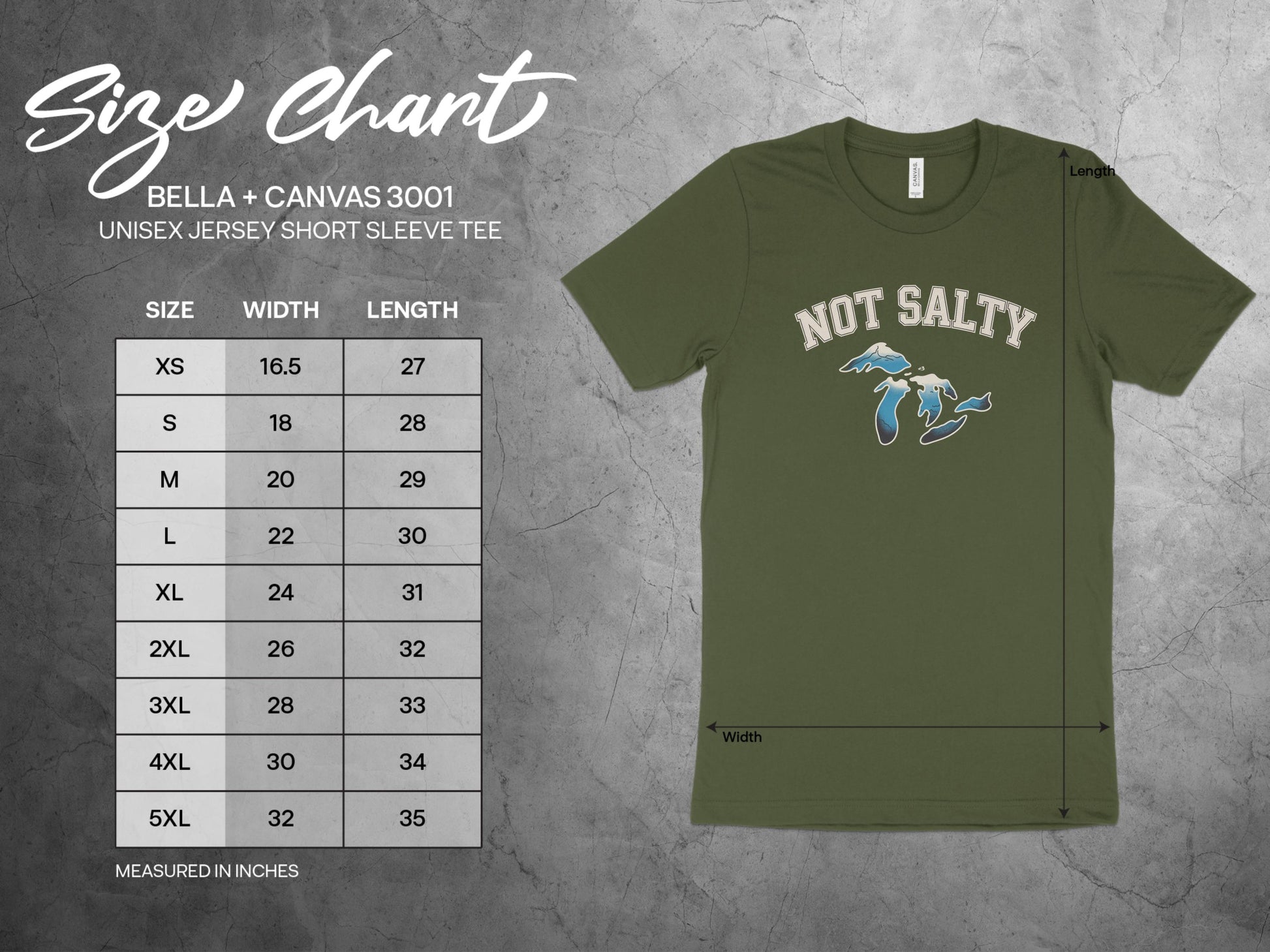 Not Salty Unisex Jersey Short Sleeve Tee product