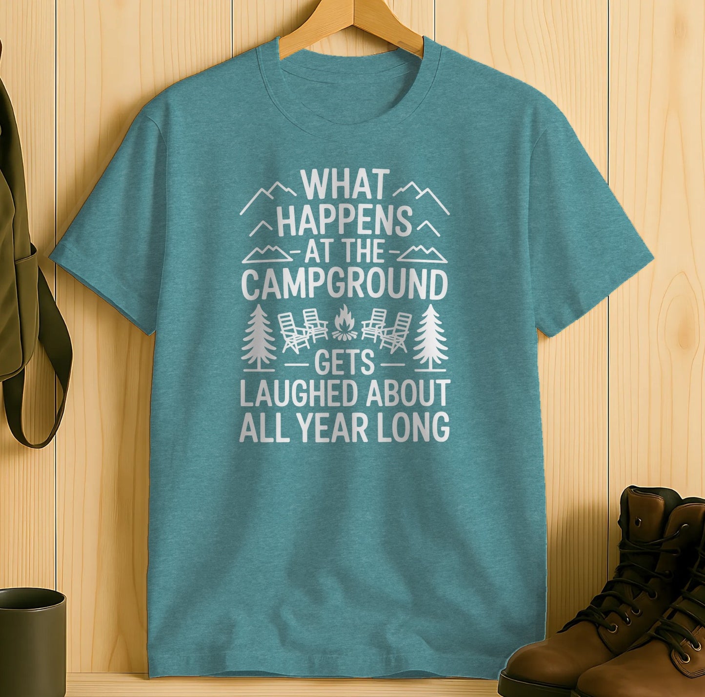 What Happens At The Campground T-Shirt product type