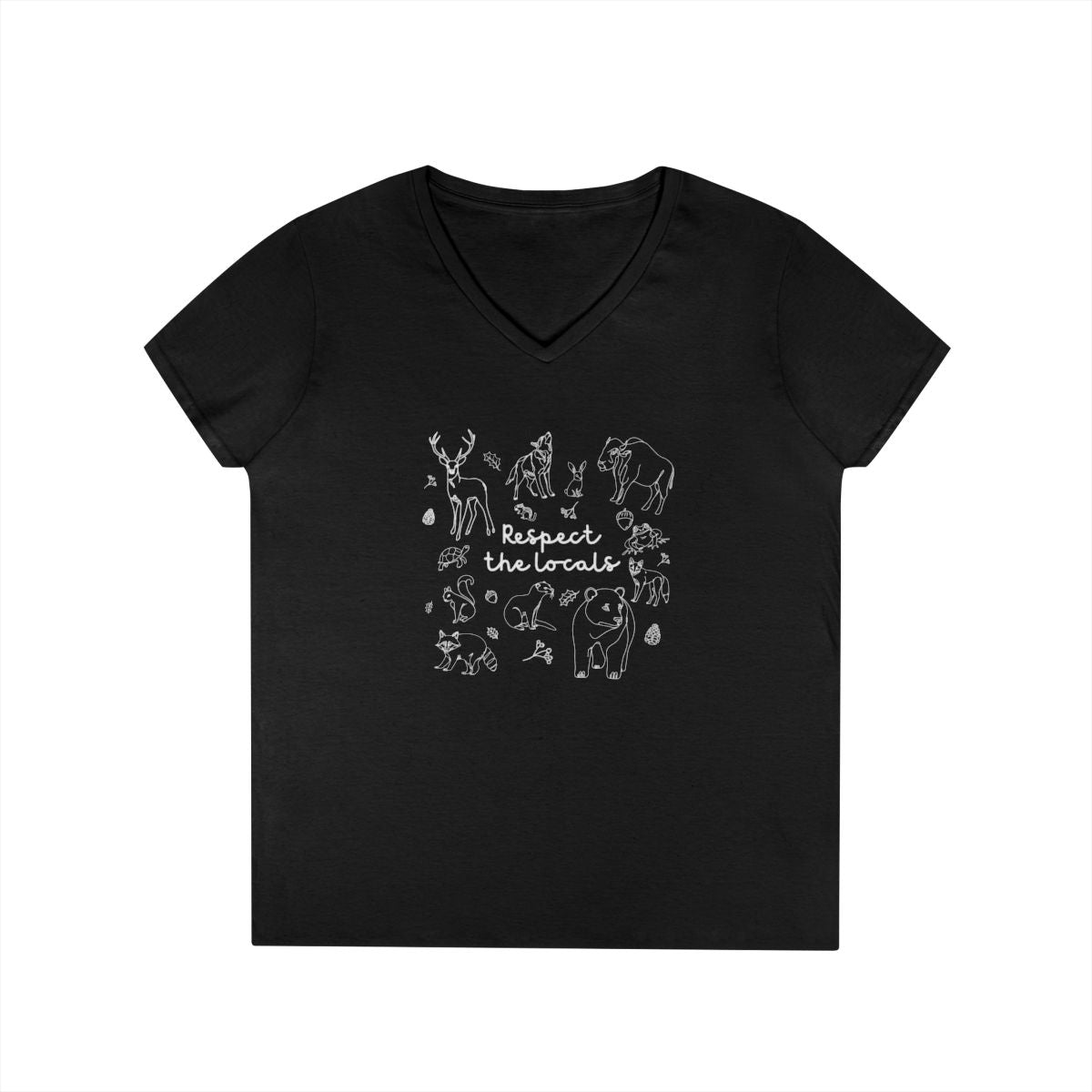 Respect the Locals Wildlife Animal T-Shirt