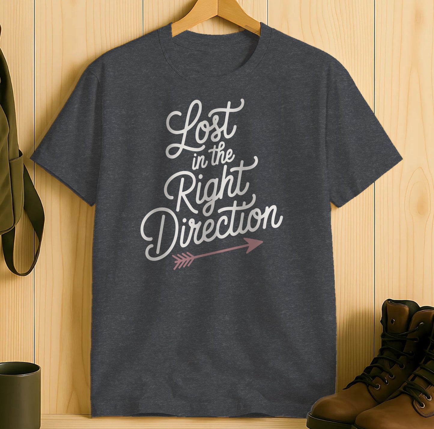 Lost in the Right Direction Graphic T-shirt product