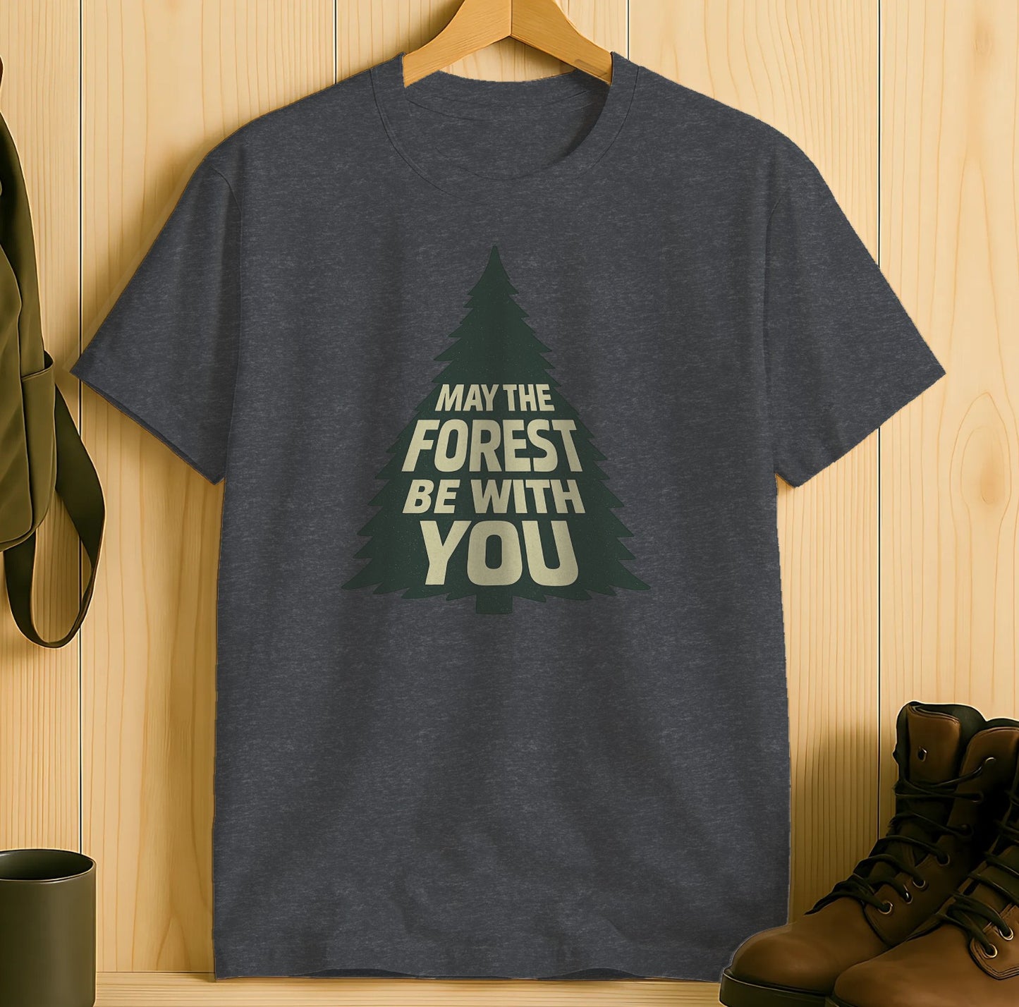 May The Forest Be With You Graphic T-shirt product type