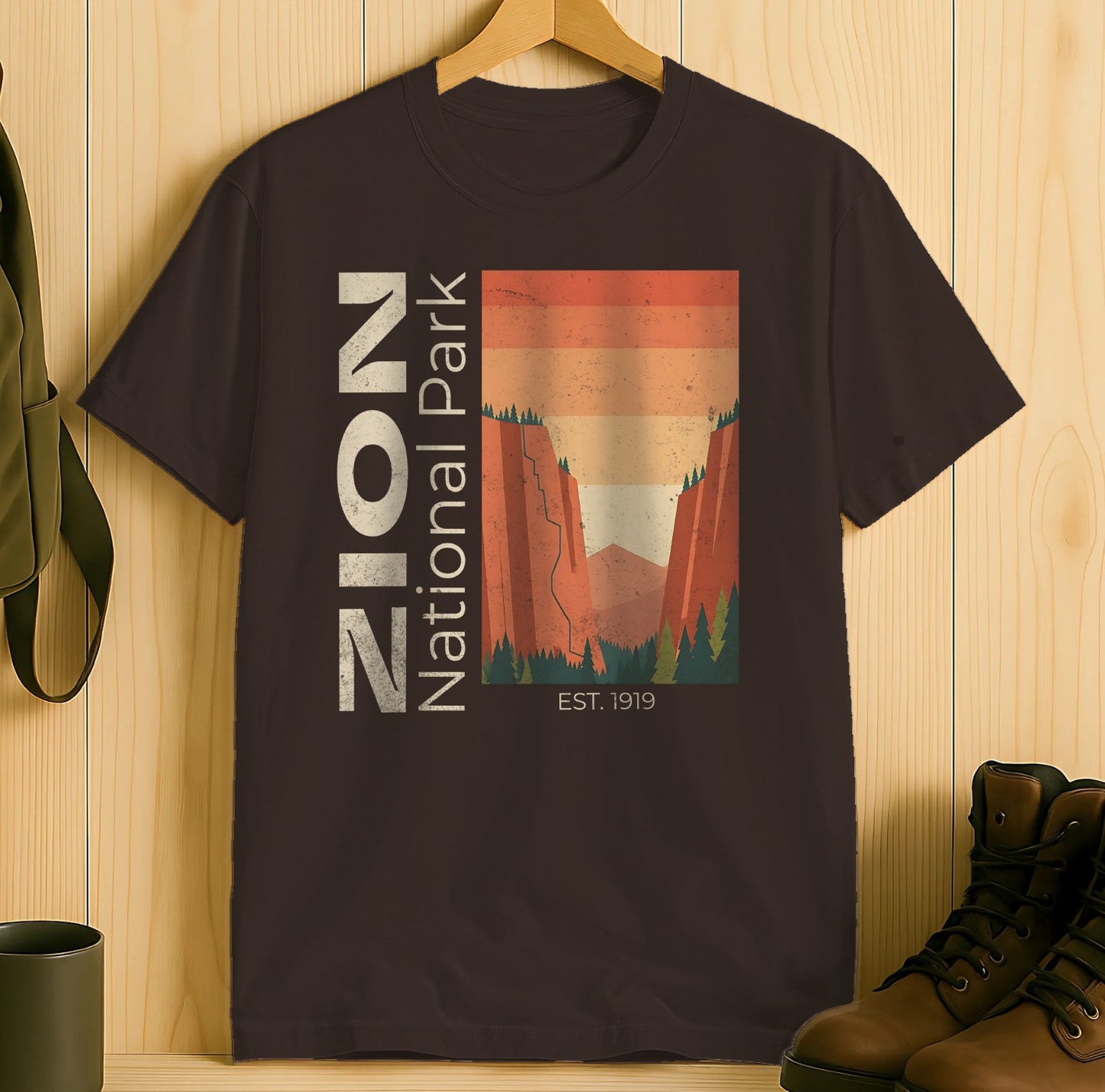 Zion National Park EST 1919 Graphic Tee
