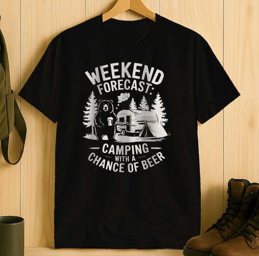 Weekend Forecast Camping with a Chance of Beer product