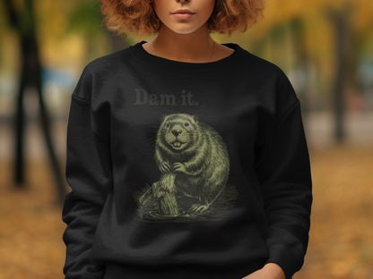 Dam It Beaver Graphic Sweatshirt product
