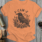 F-CAW-F Raven with Coffee Mug Graphic Shirt