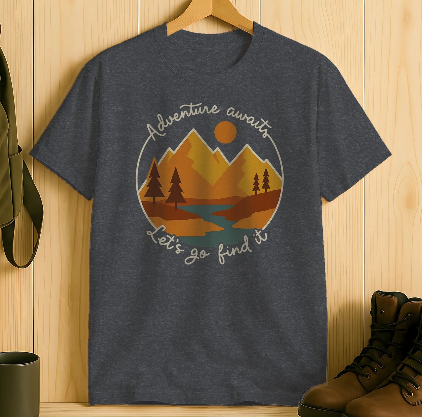 Adventure Awaits Let's Go Find it T-Shirt product type