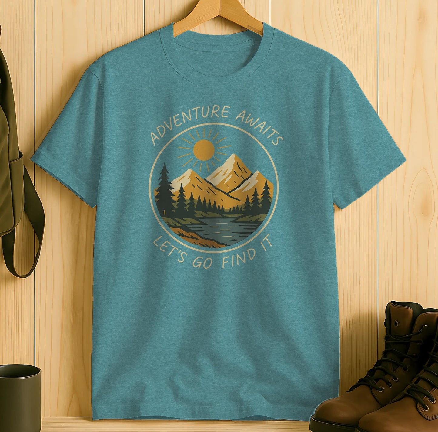 Adventure Awaits Let's Go Find It T-Shirt product type