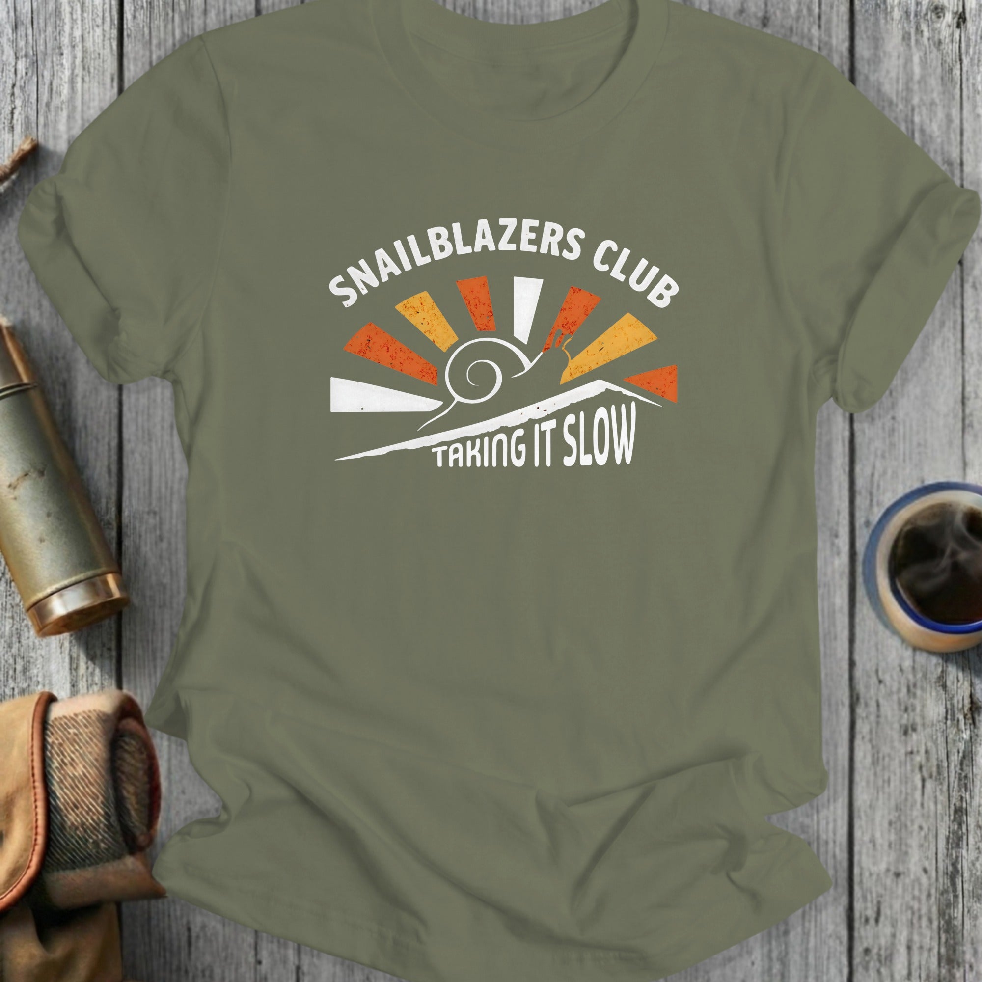 Snailblazers Club Taking It Slow T-Shirt for Relaxed Vibes