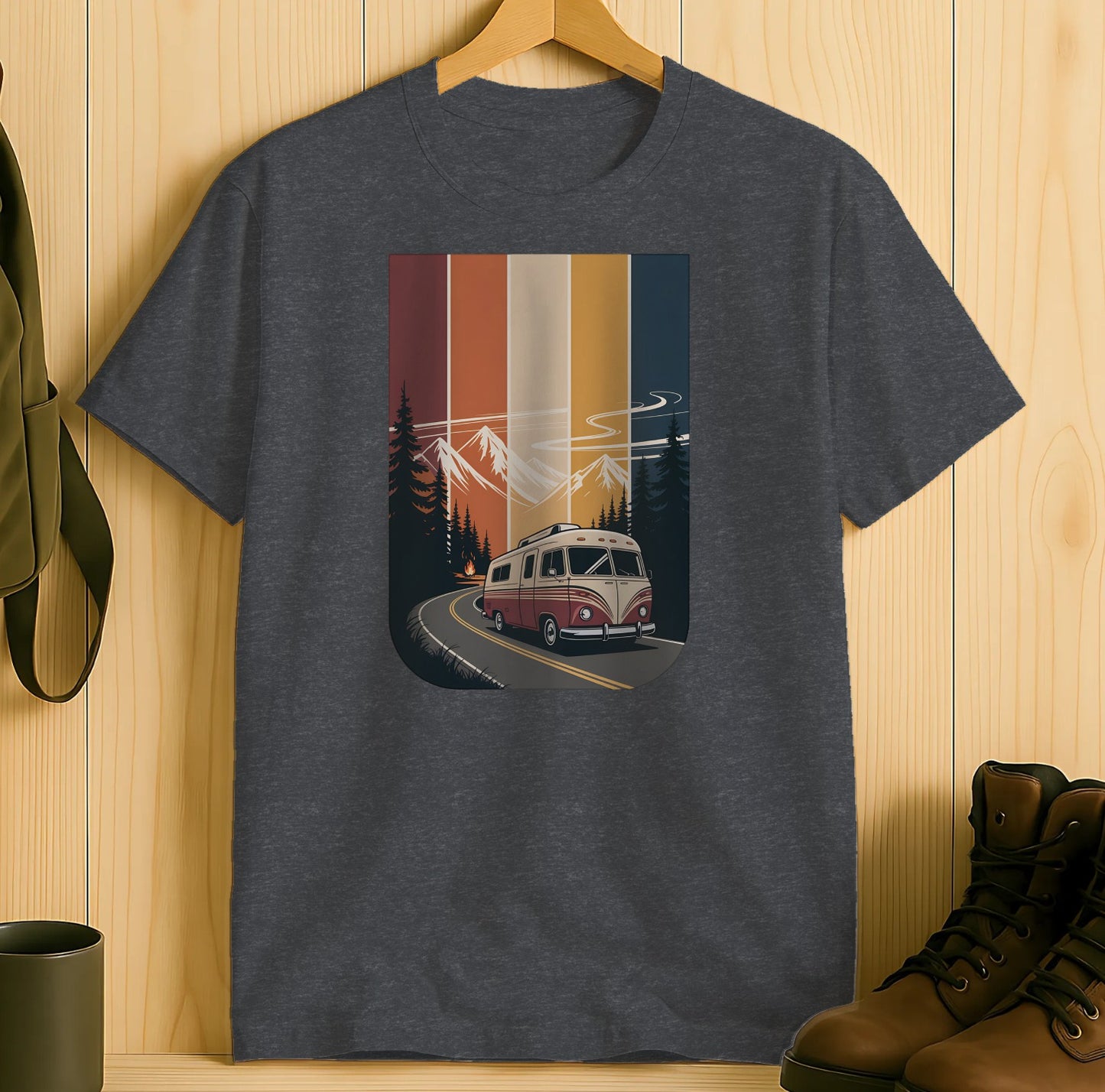 Classic Road Trip Adventure Graphic Tee product