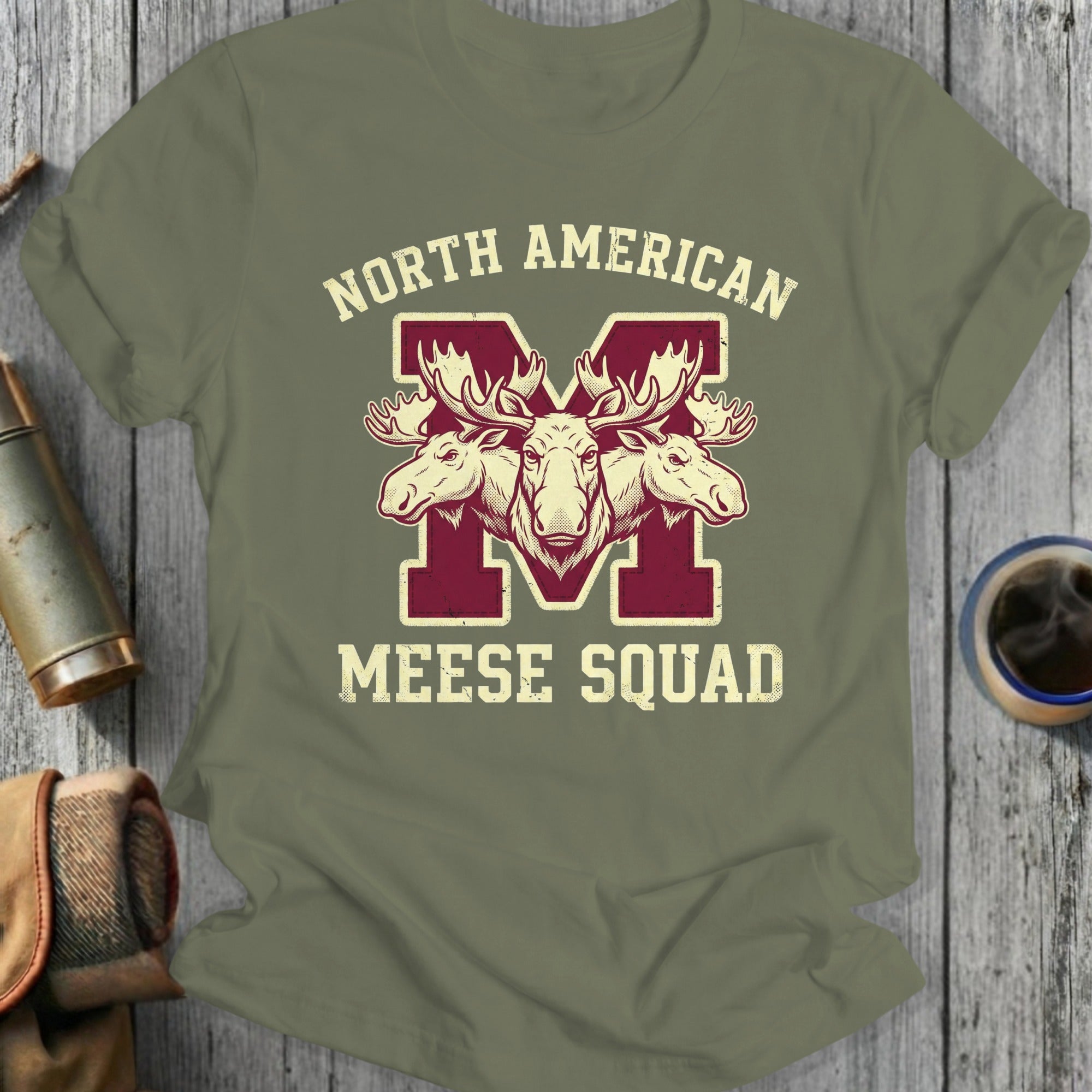 North American M Meese Squad Graphic Shirt