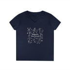 Respect The Locals Wildlife Print V-Neck T-Shirt