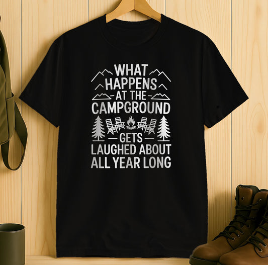 What Happens at Campground Laughed About All Year Product