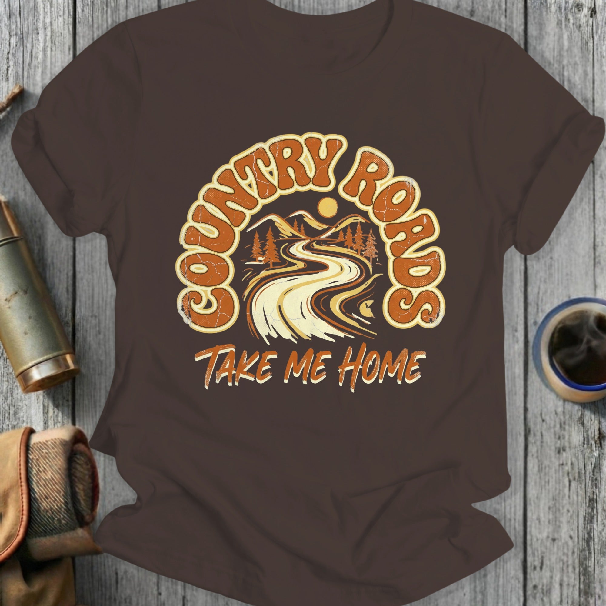 Country Roads Take Me Home Graphic Tee