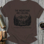 The Mountains Are Calling Adventure T-Shirt