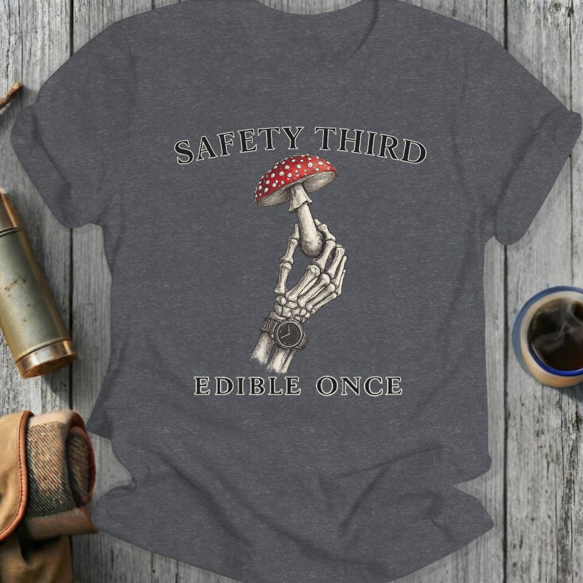 Safety Third Edible Once Skeleton Hand T-Shirt