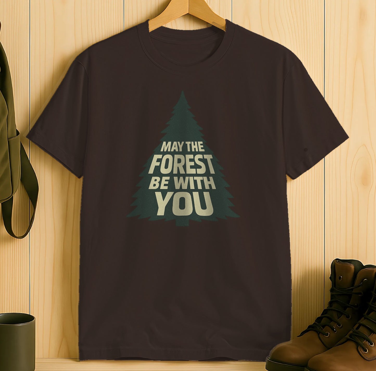 May The Forest Be With You Graphic Tee product type
