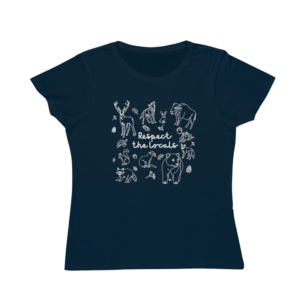 Respect The Locals Animal Design T-Shirt