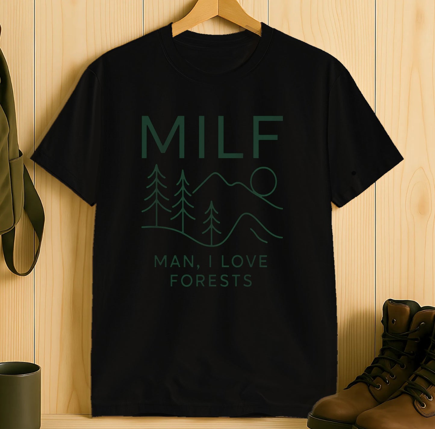 MILF Man I Love Forests Graphic Tee product