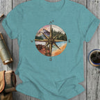 Compass Adventure Nature Design T-Shirt Product