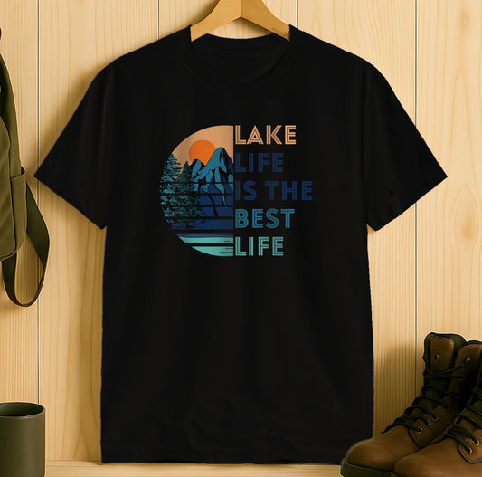 Lake Life is the Best Life Graphic Shirt product