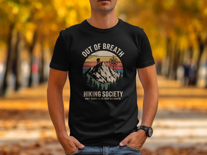 Out Of Breath Hiking Society Graphic Tee product