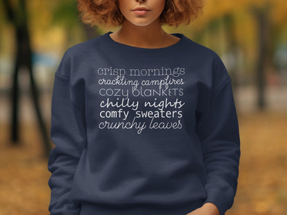Crisp Mornings Cozy Blankets Chilly Nights product type
