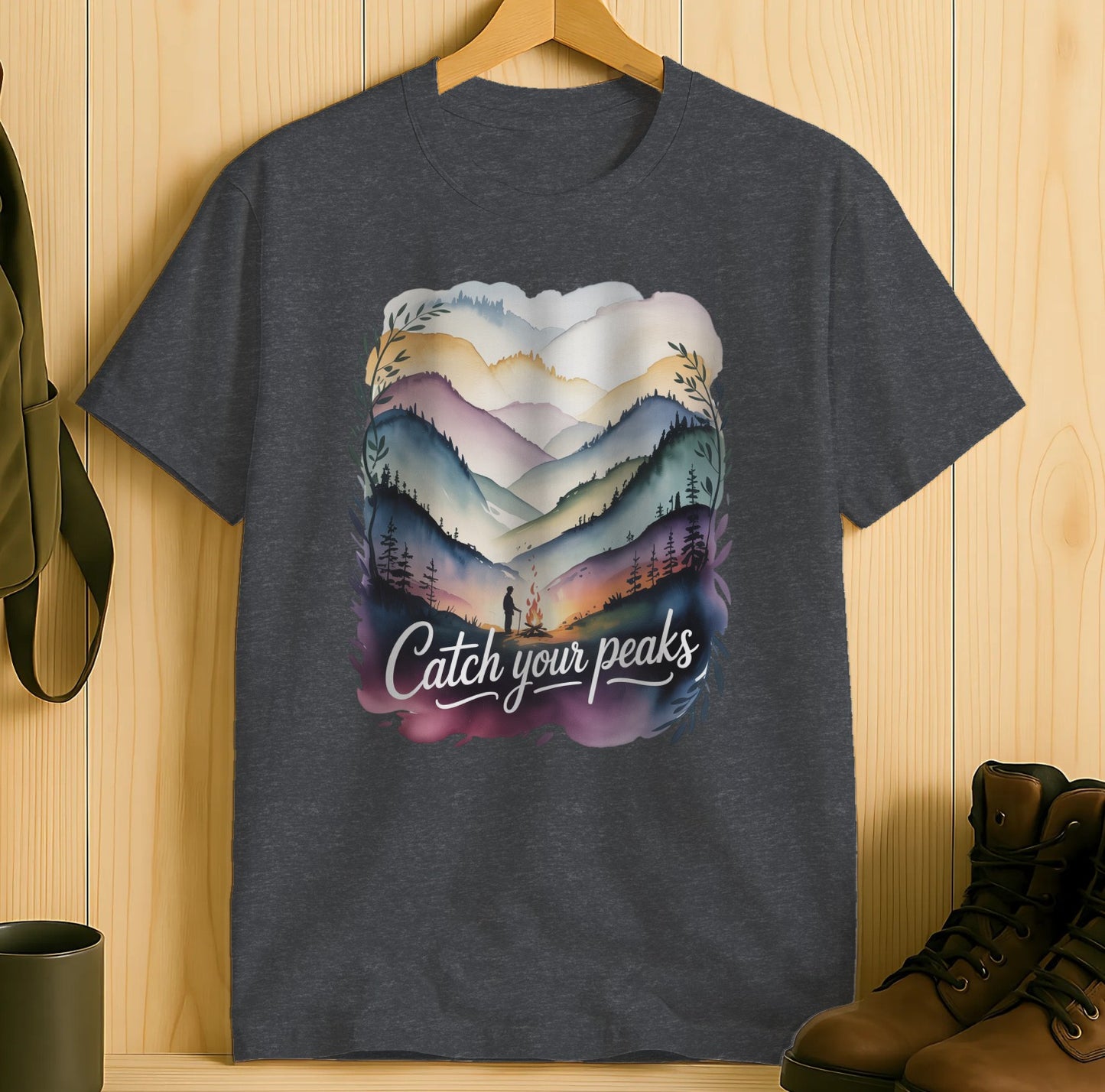 Catch Your Peaks Graphic Short Sleeve T-shirt product