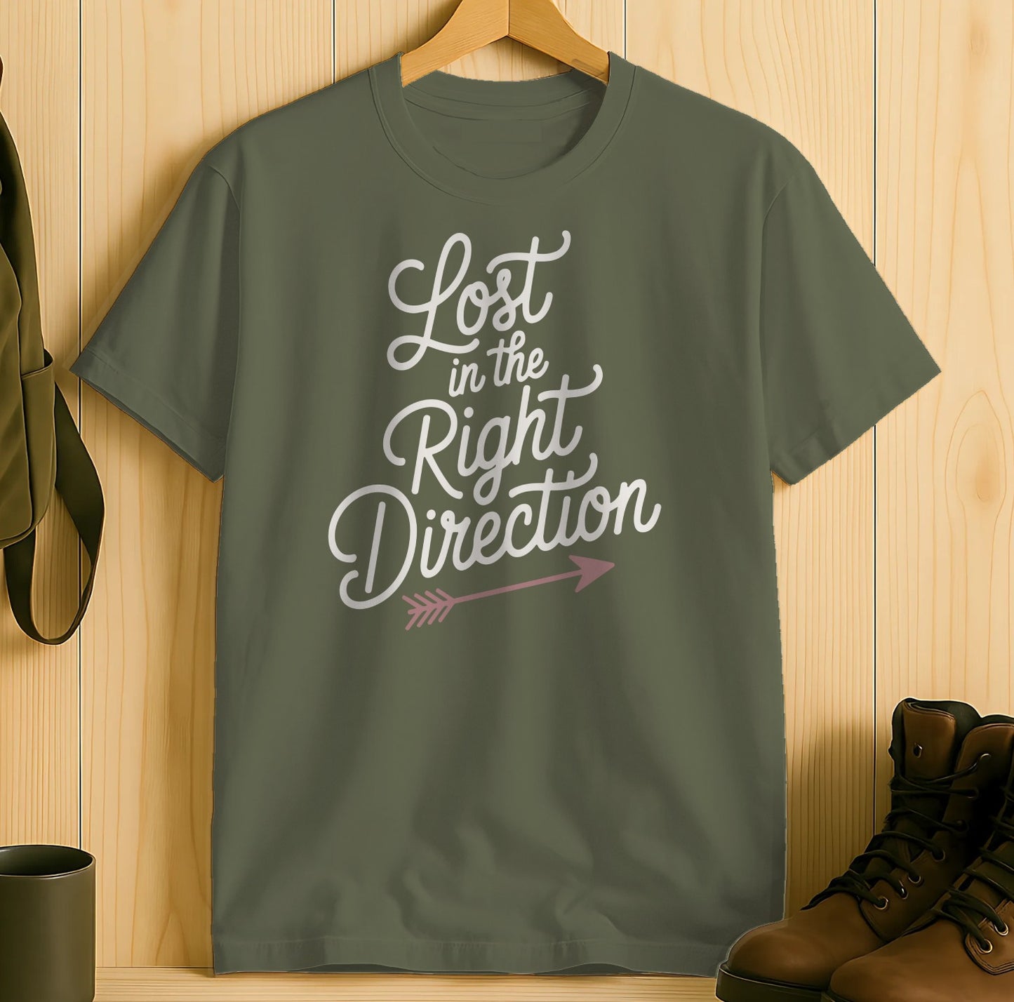 Lost in the Right Direction Graphic T-shirt product
