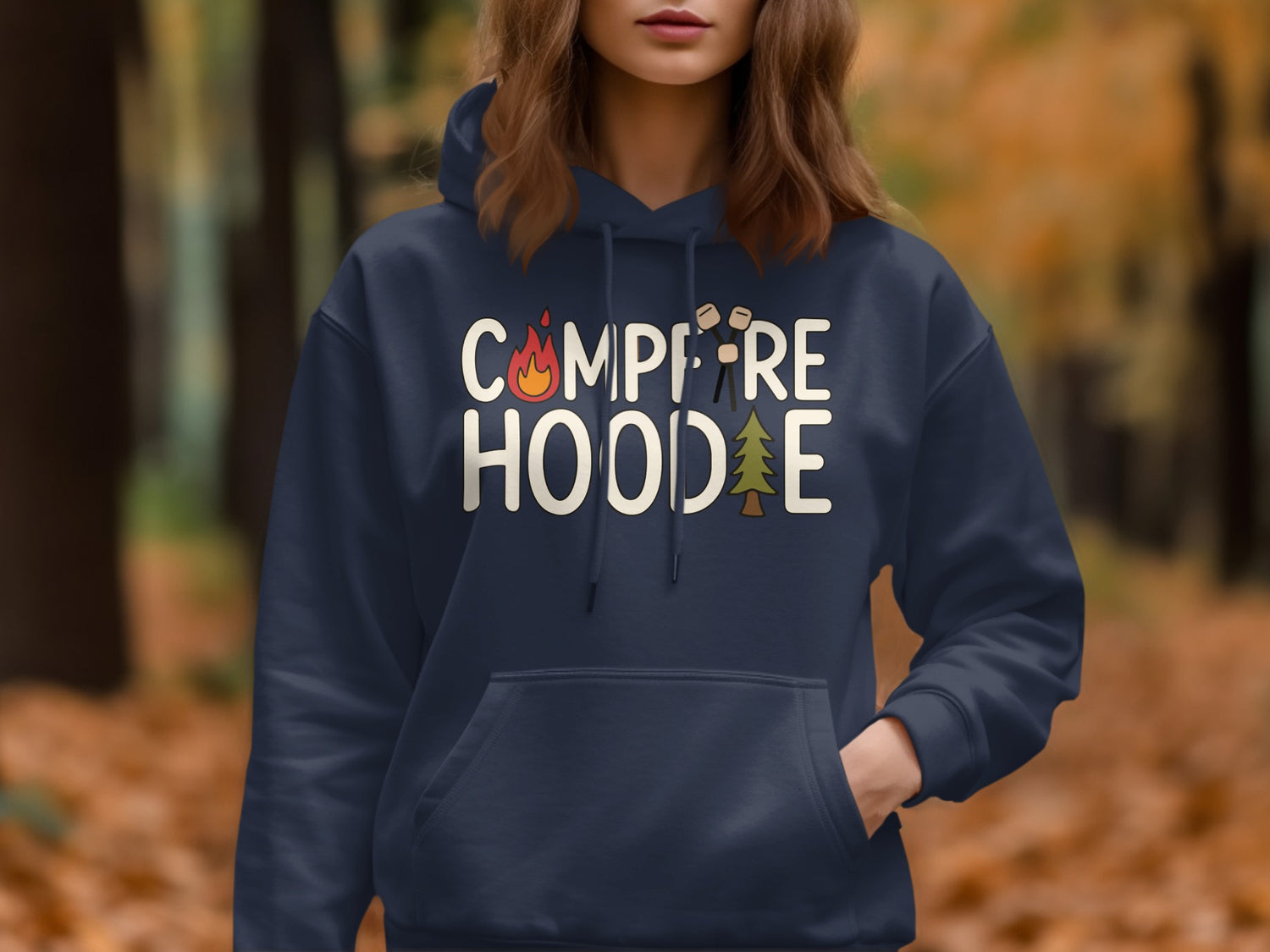Cozy Autumn Campfire Hoodie product